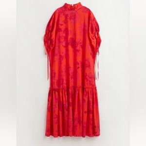 H&M pink and orange floral kaftan- worn once!!